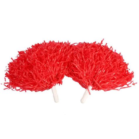 buy 8 colors 2pcs cheerleader pom poms squad cheer sports party dance useful accessories at