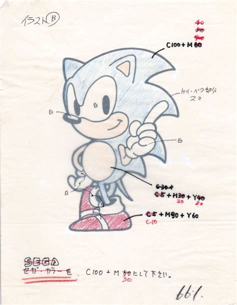 Naoto Ohshima On Twitter ソニック1のカラーセッティング。 Sonic 1 Color Setting