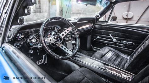 1967 Ford Mustang Fastback Receives A Modern Interior Makeover Autowise