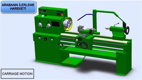 Turning Lathe 3d Design Solidworks Youtube