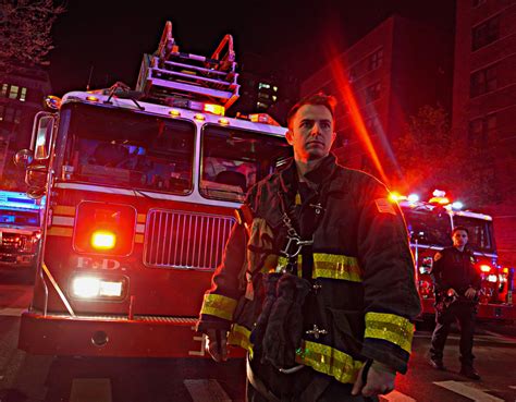 Fdny Nypd Salute Fallen Firefighter During Late Night Procession