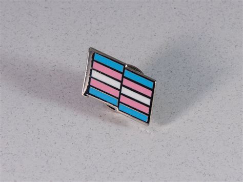 Trans Pride Pin Hard Enamel Trans Pride Lapel Pin Transgender
