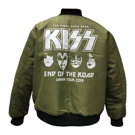 kiss the end of the road tour jacket
