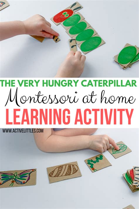 The Very Hungry Caterpillar Activity Montessori Learning Activity