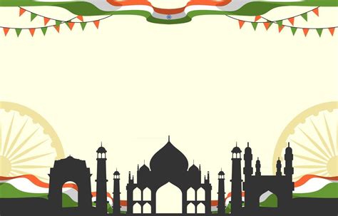India Independence Day Background Template 2839117 Vector Art At Vecteezy