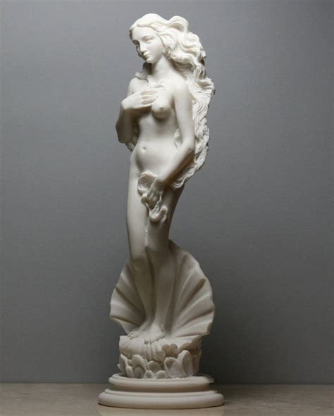 Goddess Venus Aphrodite Rising From The Sea Statue Sculpture Inches Cm Etsy Uk Statue