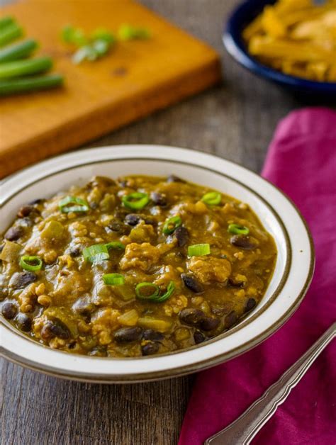 Turkey Pumpkin Chili Healthier Dishes