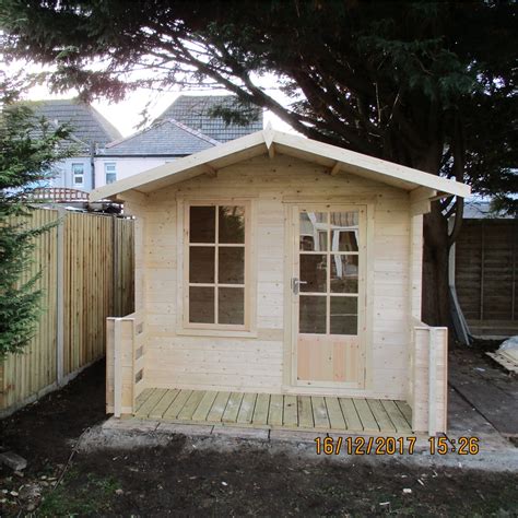 Eaton premier log cabins (s): INSTALLED - 2.7m x 2.7m Premier Log Cabin With Fully ...