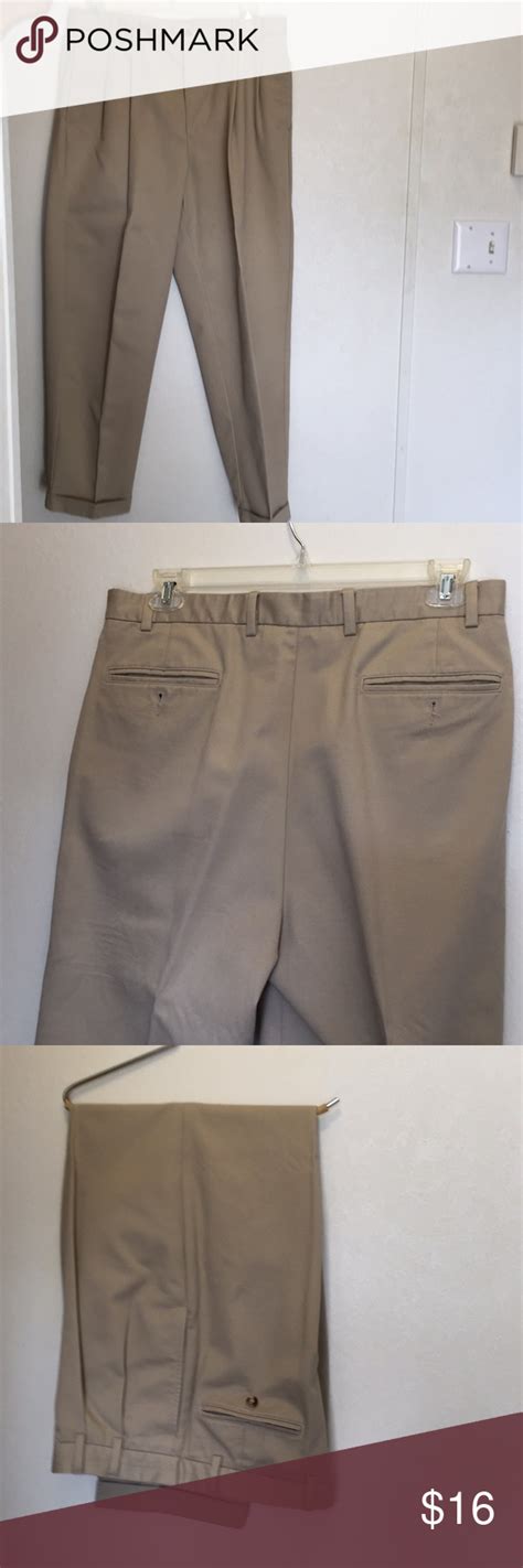 Mens Tan Dress Pants Size 36 30 Tan Dresses Dress Pants Pants