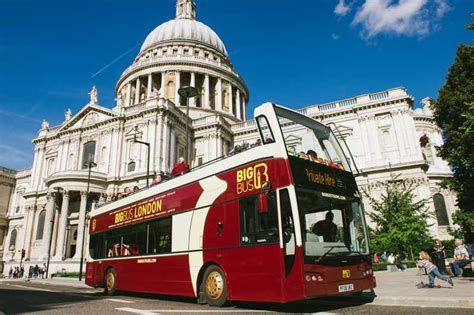 London Big Bus Open Top Hop Onhop Off Sightseeing Tour Getyourguide
