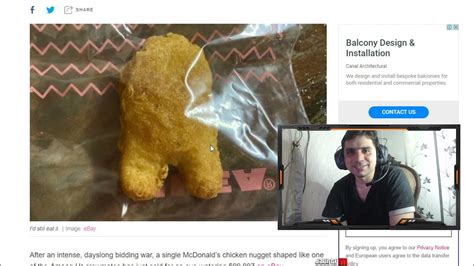 Chicken Nugget Shaped Like An Among Us Crewmate Sells For 99997 On