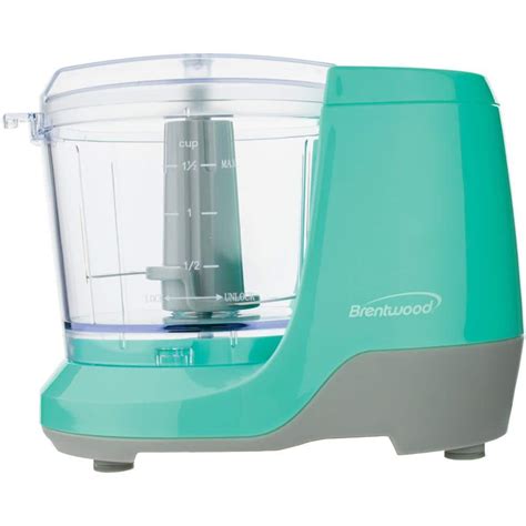 Brentwood Blue Mini Food Slicerchopper Mc 109bl The Home Depot