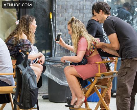 Hilary Duff Sexy On The Set Of Younger With Sutton