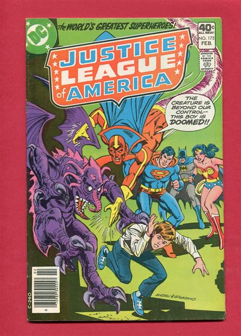 Justice League Of America Volume 1 1960 175 Feb 1980 Dc Comics