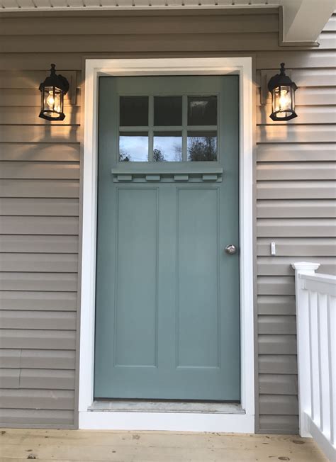 Blue Seagrass Exterior House Paint Color