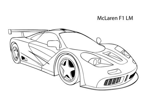 A collection of the top 51 mclaren formula 1 wallpapers and backgrounds available for download for free. Super Car Mclaren F1 Lm Coloring Page Cool Car Printable ...