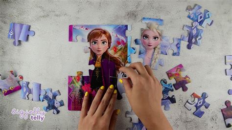 Disney Frozen And Frozen Ii Puzzles 5 In 1 Elsa Anna Sven Kristoff Olaf Jigsaw