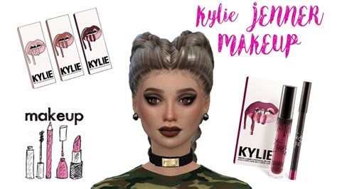 Kylie Jenner Makeup And Fashion Look Makeover Sims Girl The Sims 4