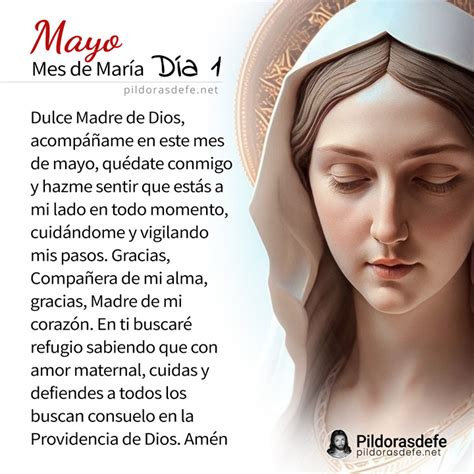 Mayo Mes De María Día 1 La Virgen María Mi Compañera