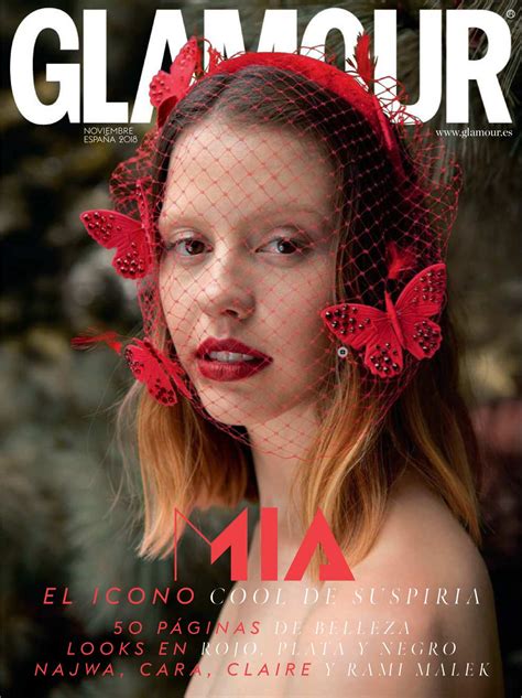 Mia Goth In Glamour Magazine Spain November 2018 Hawtcelebs