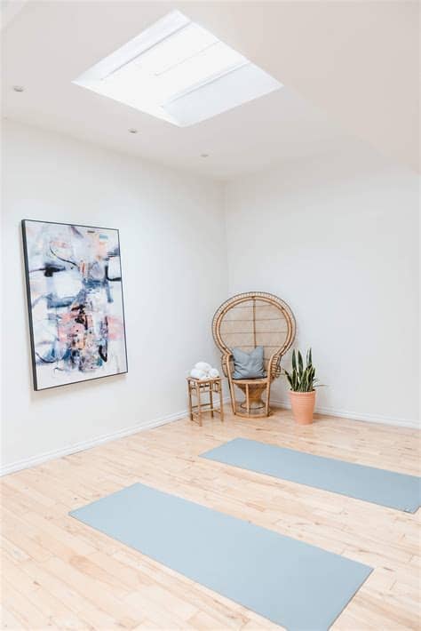We believe in helping you find the product that is right for you. Home yoga studio. | Yoga studio home, Home decor, Home