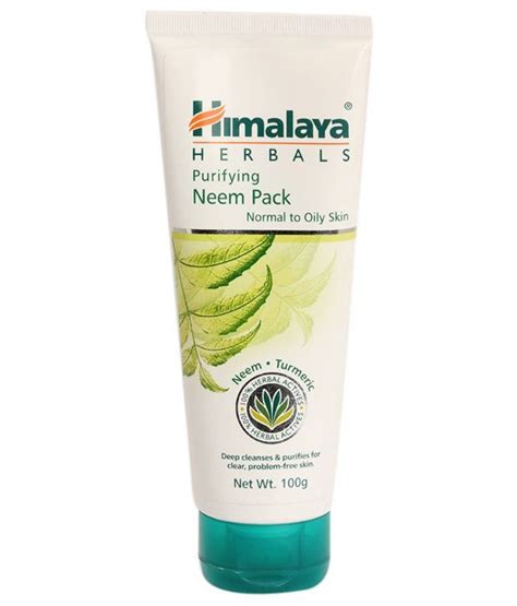 Find great deals on ebay for himalaya purifying neem face wash. Himalaya Purifying Neem Pack 100 g: Buy Himalaya Purifying ...