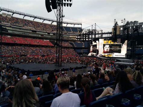 Gillette Stadium Seating Map Taylor Swift Seating