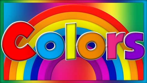 Learn Colors Song Abc Baby Songs Learning Colors Youtube