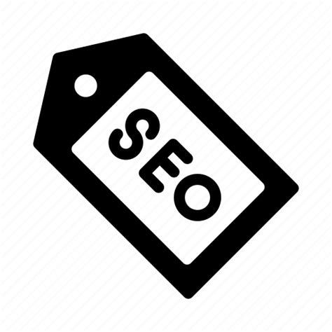 Label Marketing Seo Sticker Tag Icon