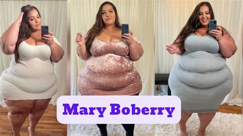 American Plussize Model Mary Boberry Biography Body Measurements