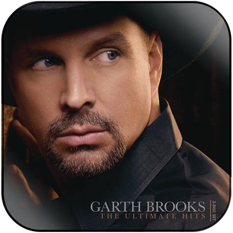 Garth Brooks The Ultimate Hits Album Cover Sticker