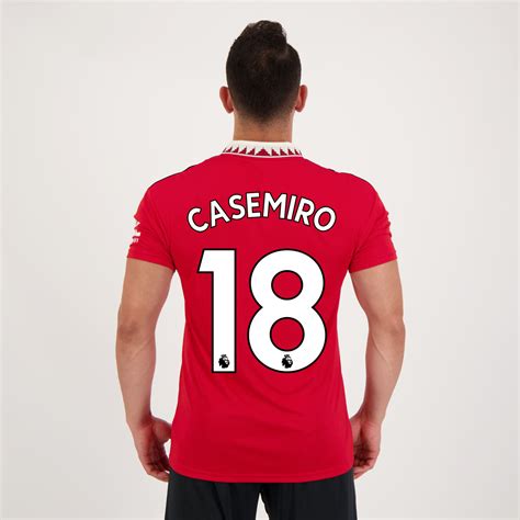 Camisa Adidas Manchester United Home 2023 18 Casemiro Futfanatics