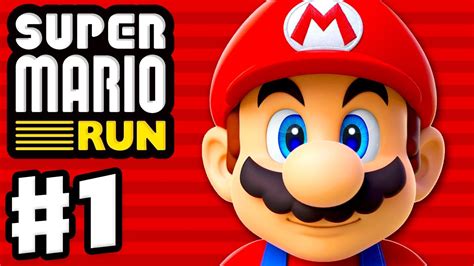 Super Mario Run Gameplay Walkthrough Part 1 World 1 Toad Rally