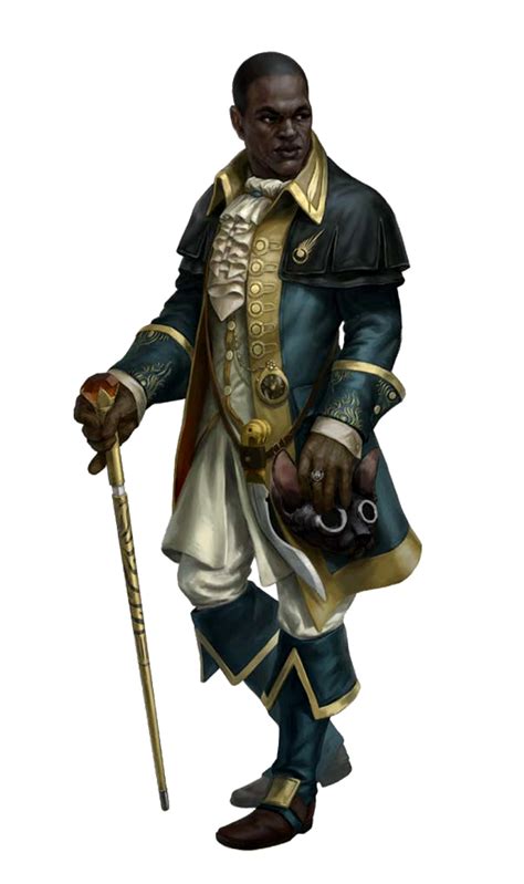 Male Black Human Investigator Pathfinder Pfrpg Dnd Dandd D20 Fantasy Fantasy Character Art