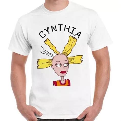 Rugrats Cynthia Doll 90s Unisex Bella Cool Unisex Retro T Shirt 2413