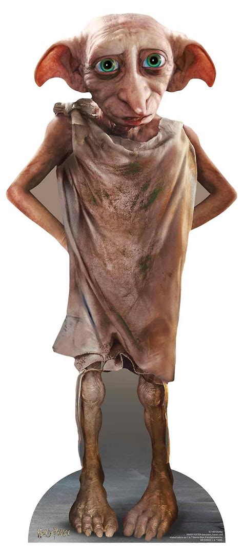 Dobby House Tonttu Virallinen Harry Potter Pahvi Cutout Standee