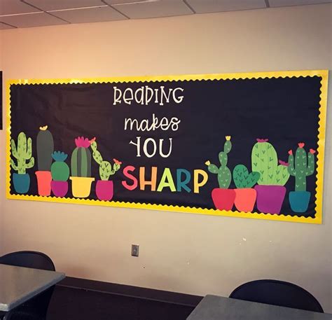 Read Bulletinboard Middle School Teaching Classroom Reading
