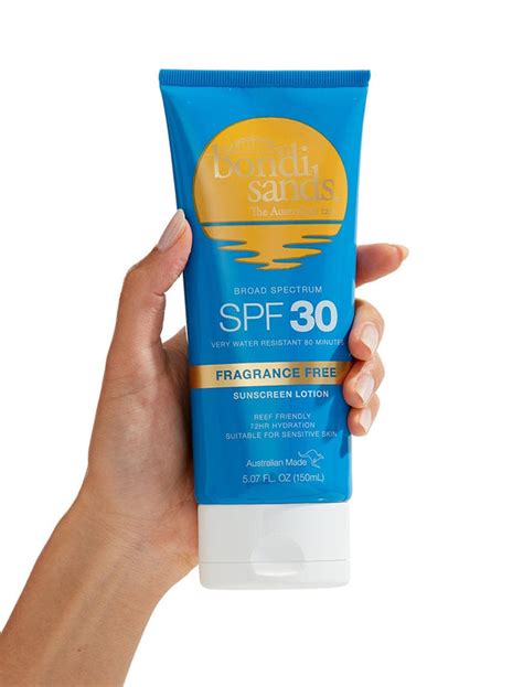 Spf 30 Fragrance Free Sunscreen Lotion 507 Fl Oz Suncare Bondi