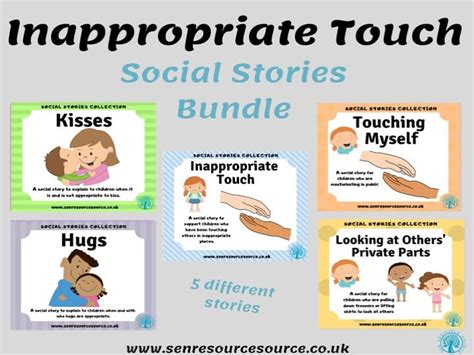 Inappropriate Touch Social Story Bundle By Njdc61 Teaching Resources