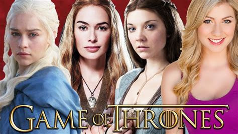 Best Game Of Thrones Female Characters Youtube