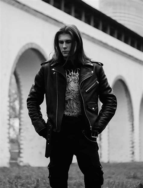 Black Metal Leather In 2022 Heavy Metal Fashion Leather Jacket
