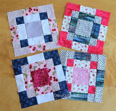 Double Disappearing Nine Patch Blocks Tutorial New Quilters Quilt