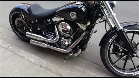 Harley Davidson Fxsb Breakout Custom Youtube