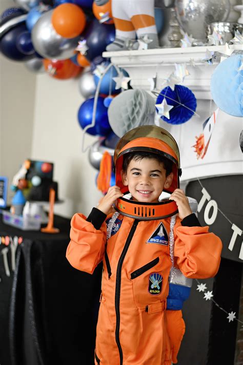 Birthday Party In Outer Space Young Boys Collage Agrohortipbacid