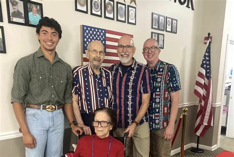 Honoring Veteran Residents at Legacy Ridge's Wall of Honor