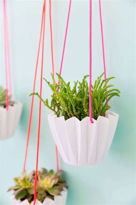 5 Minute Diy Hanging Planters Tell Love And Party