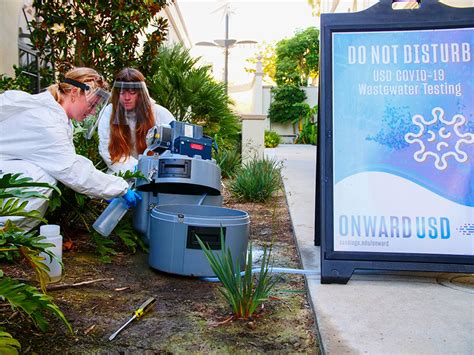 Usd Begins Wastewater Testing Program University Of San Diego