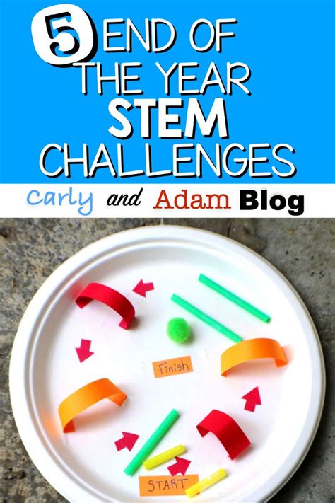 5 End Of The Year Stem Challenges — Carly And Adam Stem Challenges