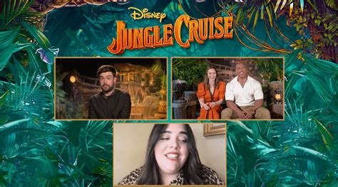 Jungle Cruise Dwayne Johnson Emily Blunt E Jack Whitehall Pronti Per