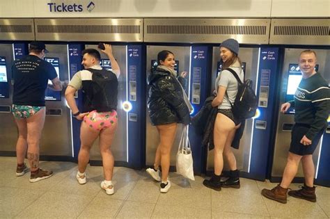 Commuters Baffled As Hundreds Strip Down To Their Pants To Ride The London Underground Mirror